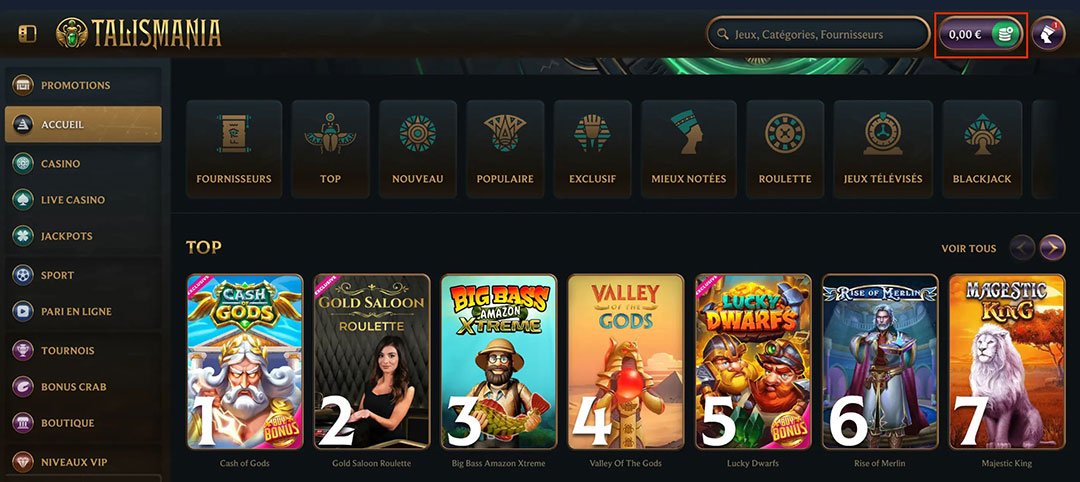 Talismania Screenshot